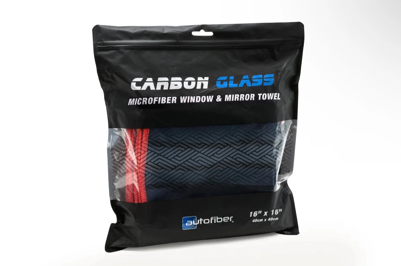 Autofiber [Carbon Glass Towel] Microfiber Window & Mirror Towel (16"x16") - 5 pack - Image 3