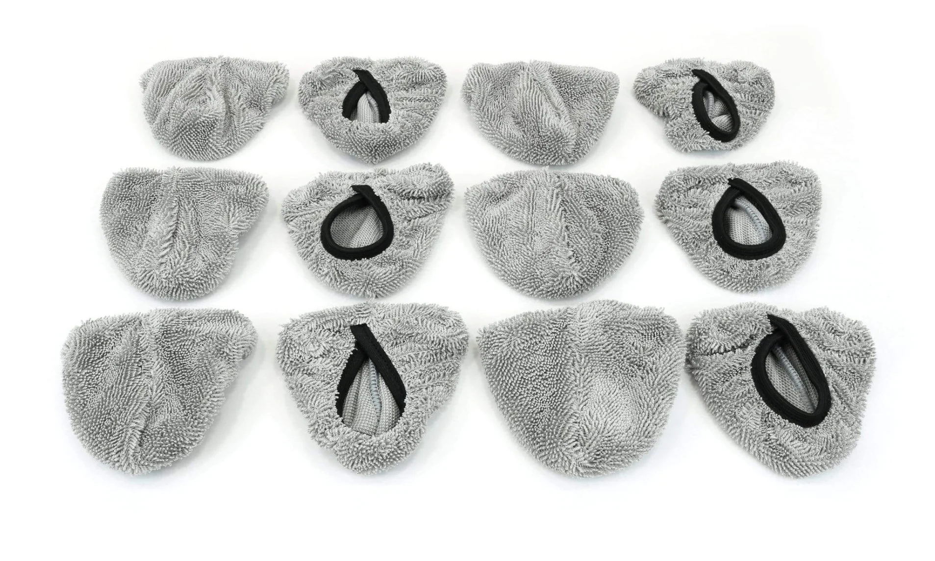 AutoFiber STEAMER COVER Triangle Head Microfiber Steamer Bonnet  - 12 pack - Image 4
