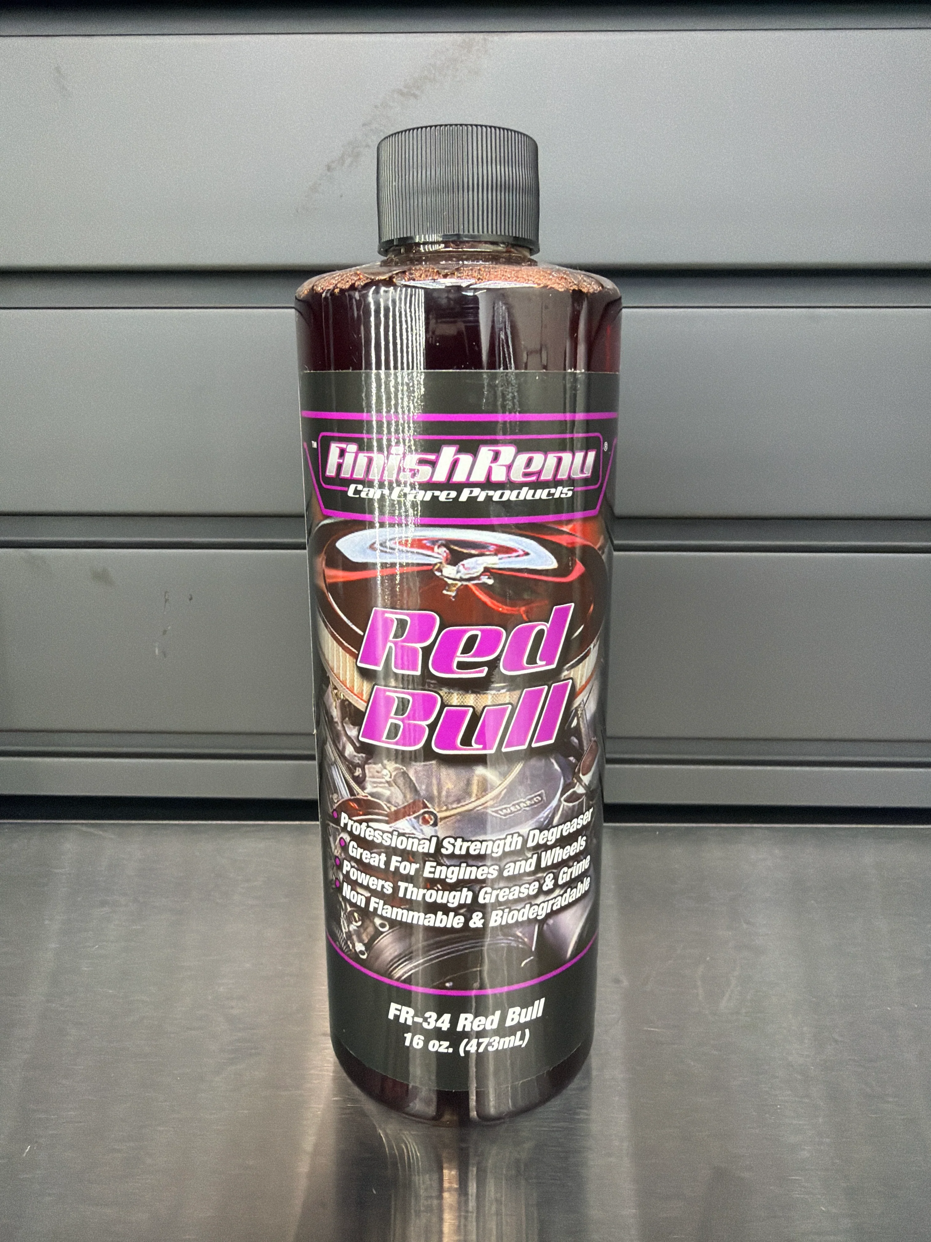 FINISH RENU Red Bull - Heavy Duty Equipment Degreaser - Image 2