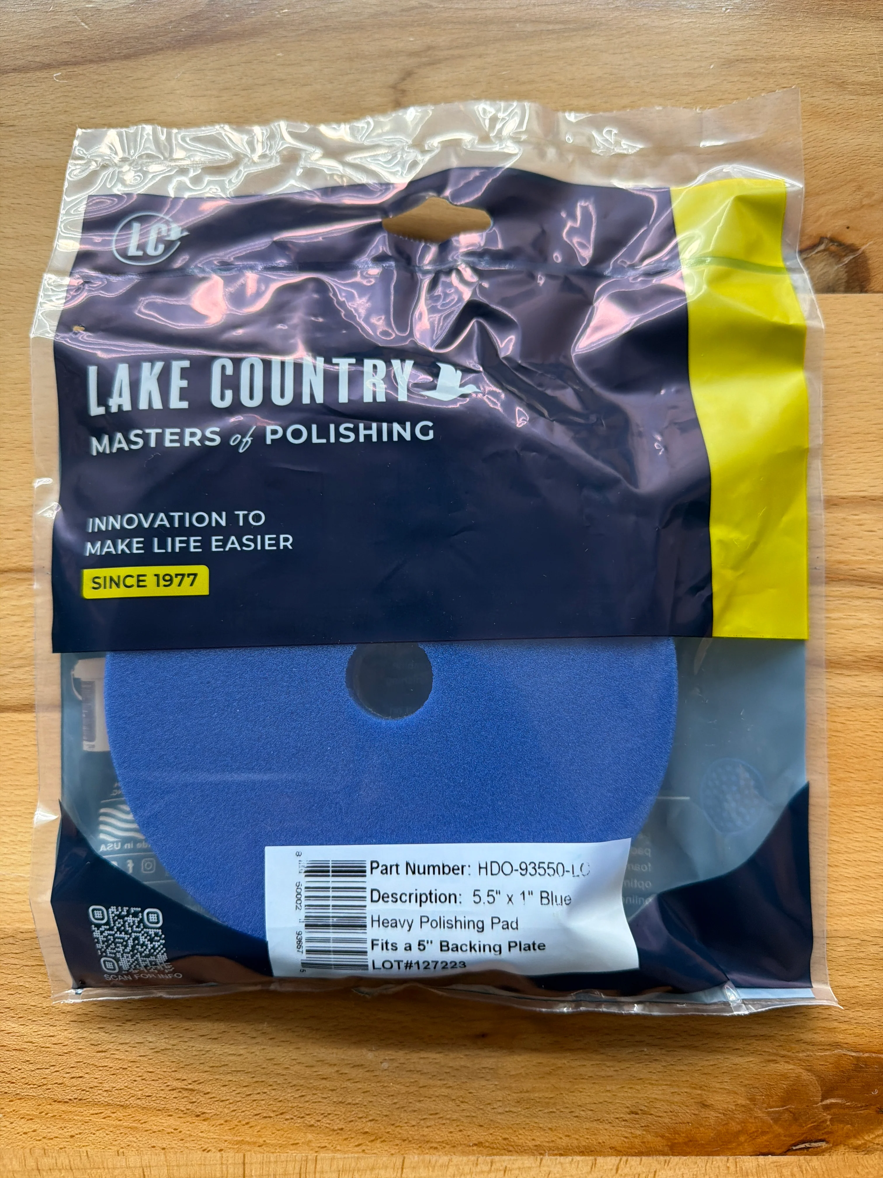 Lake Country HDO 5.5" Polishing pads - Image 2