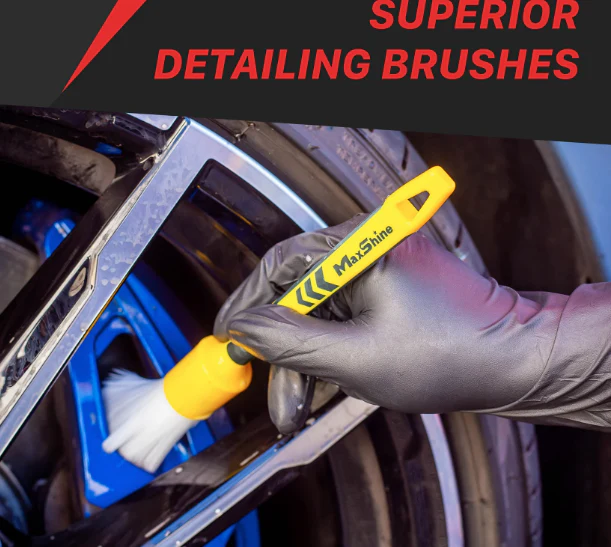 Maxshine SUPERIOR DETAILING BRUSHES - P.E.T Bristles - Image 4