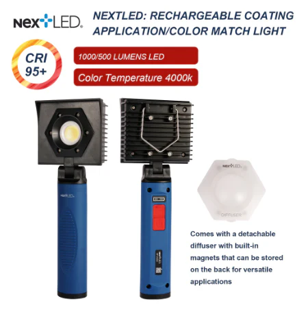 Next LED Professional Handheld Coating Light with Diffuser - NT-V3505 - Image 4