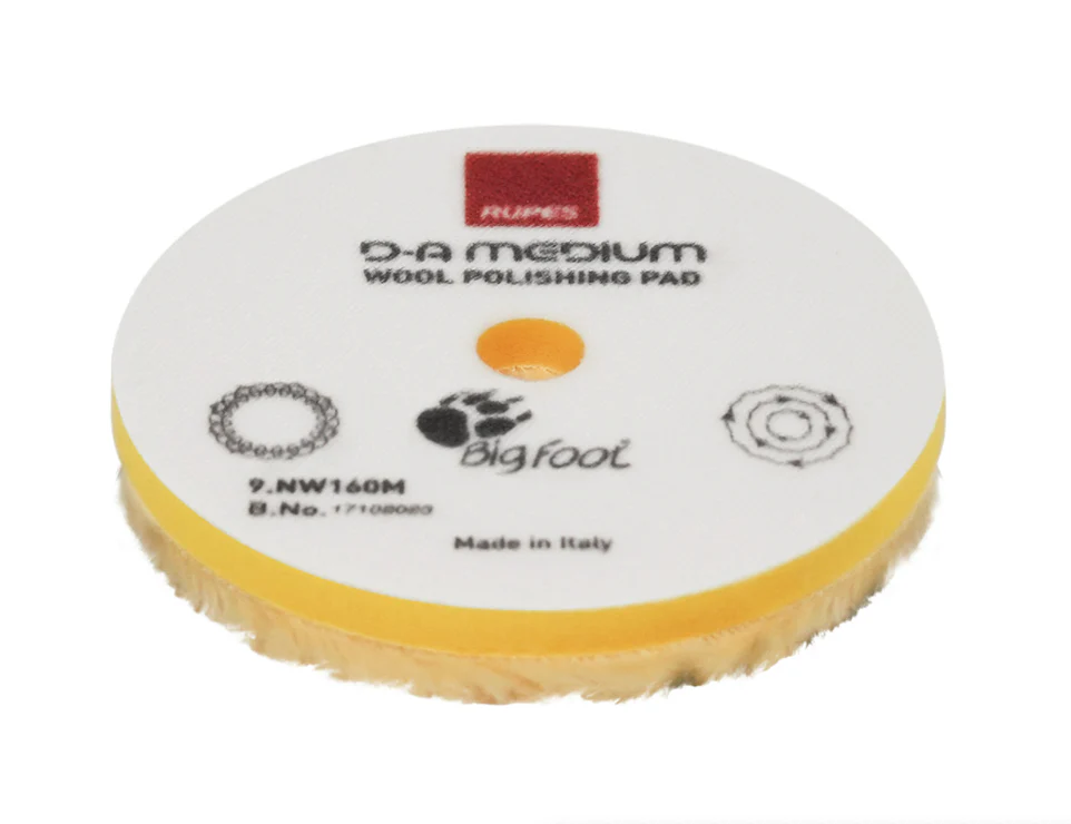 RUPES DA Medium wool pad (Yellow)
