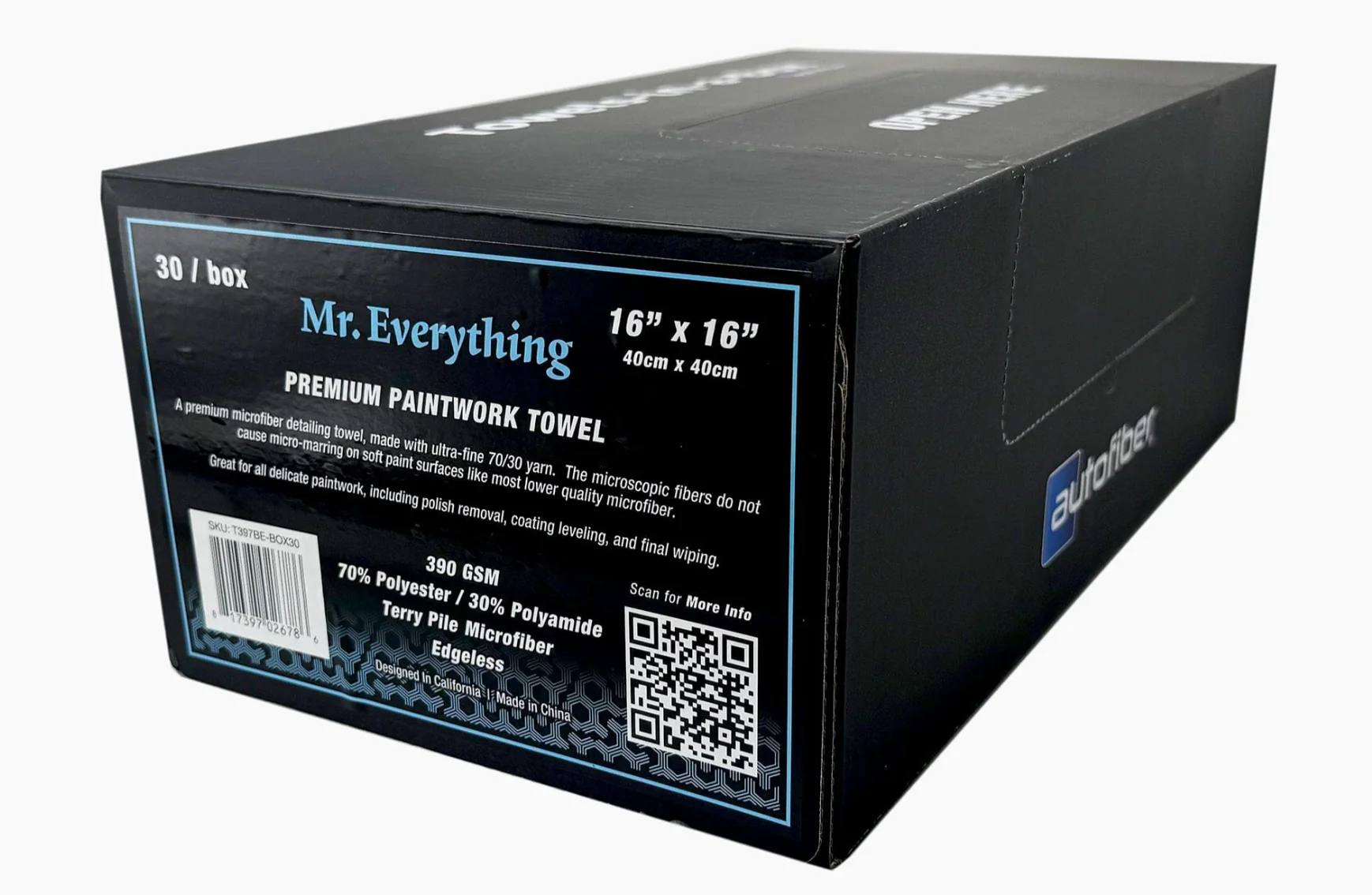 [Towels-in-a-Box] Mr. Everything Premium Paintwork Towel (16 in. x 16 in., 390 gsm) 30 pack - Image 2